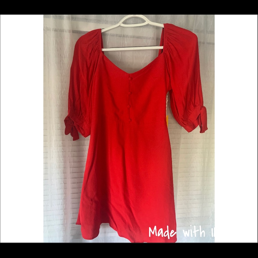 Flowy Red Dress